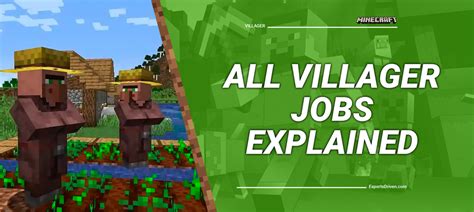 villager jobs|most useful villager jobs.